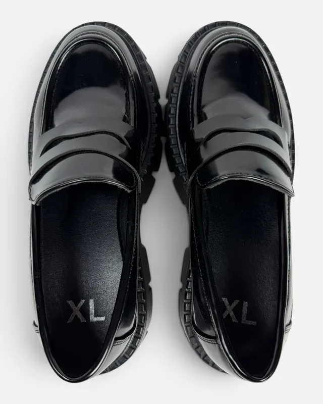 Mocasines negros xl
