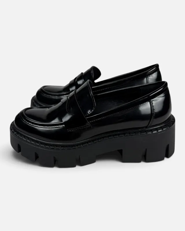 Mocasines negros xl