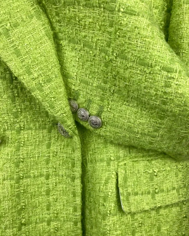 Blazer verde zara