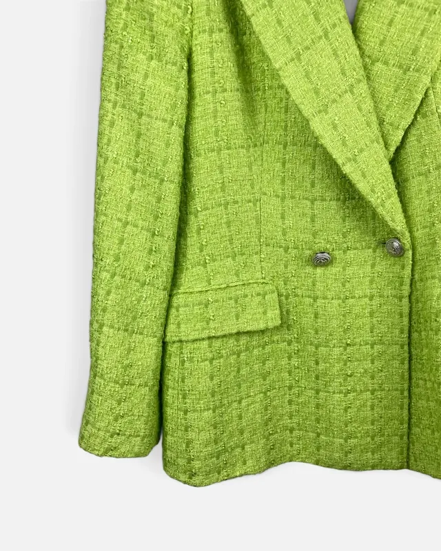 Blazer verde zara