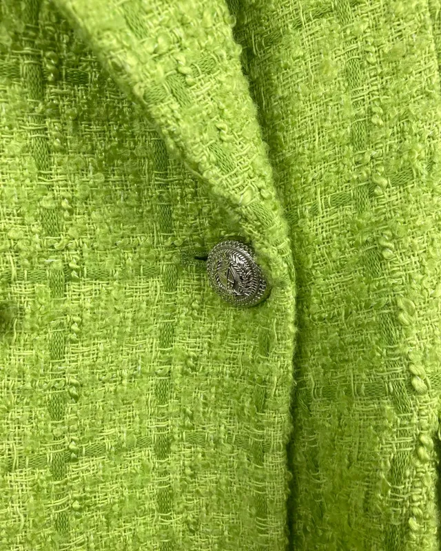 Blazer verde zara