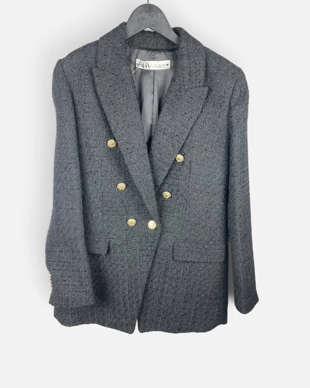 Blazer negro zara