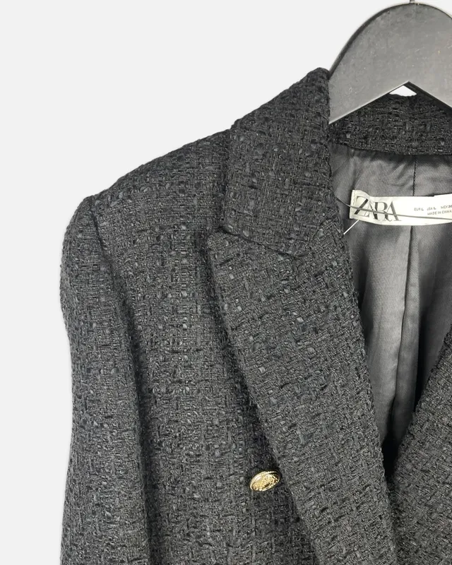 Blazer negro zara