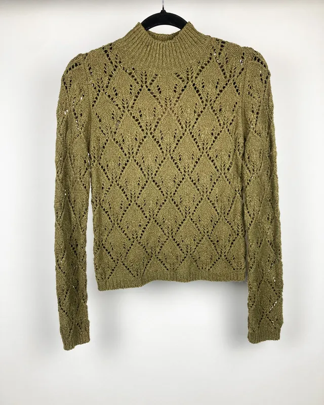 Buzo verde militar mango