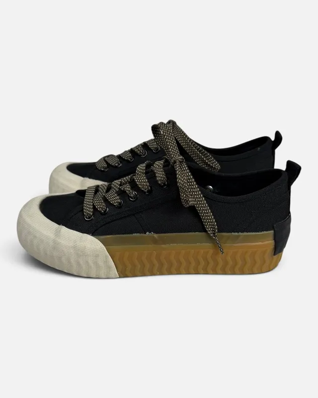 Championes negros zara