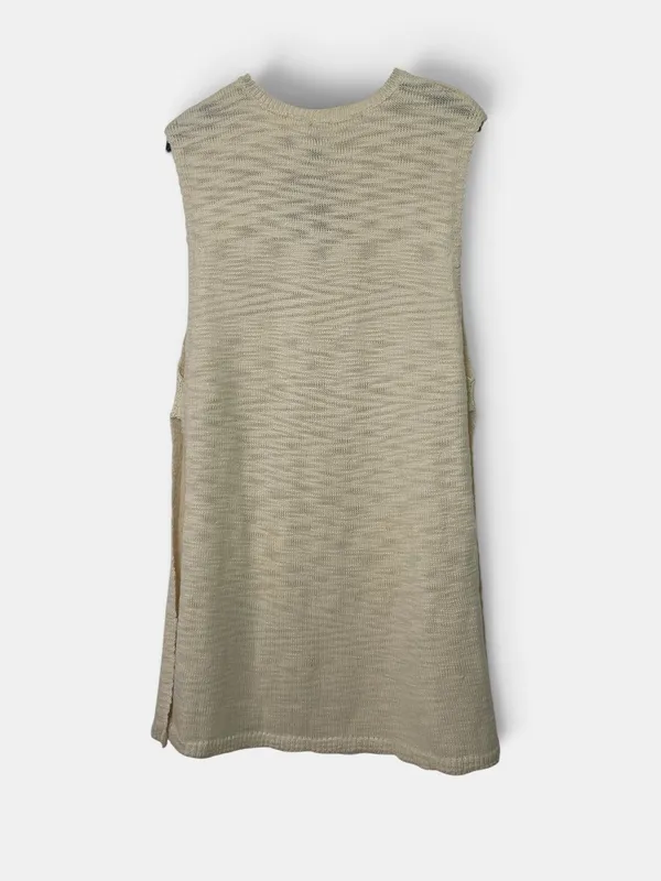 Musculosa tejida larga indian