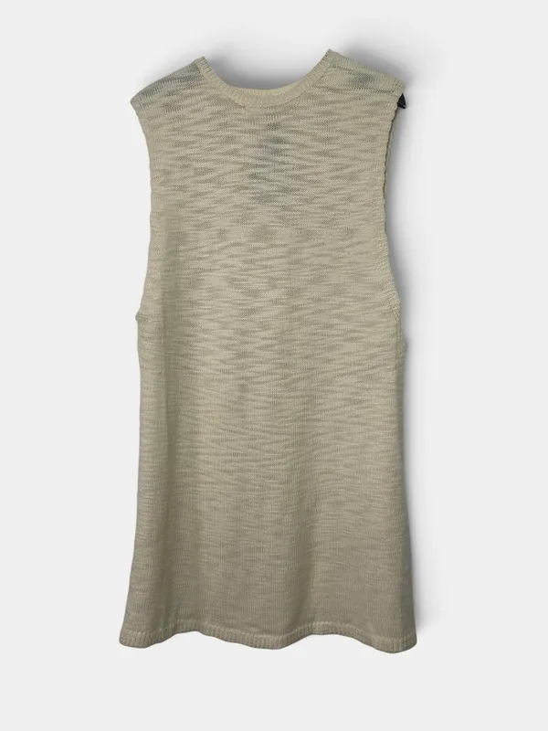 Musculosa tejida larga indian