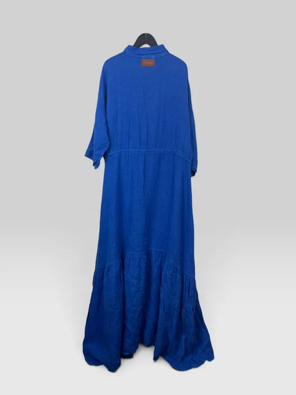 Vestido largo lino petra