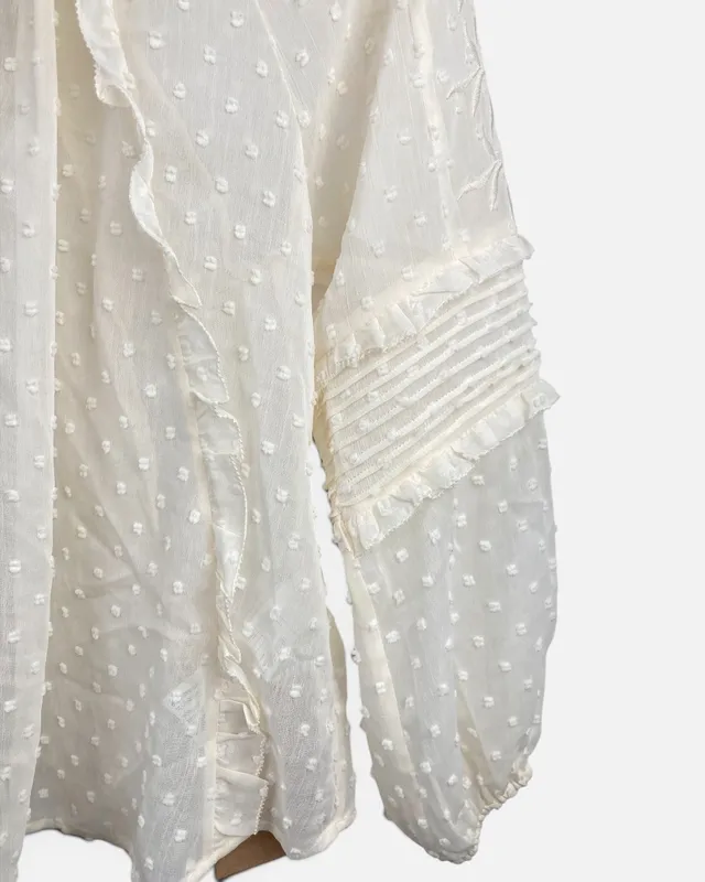 Blusa cruda rapsodia