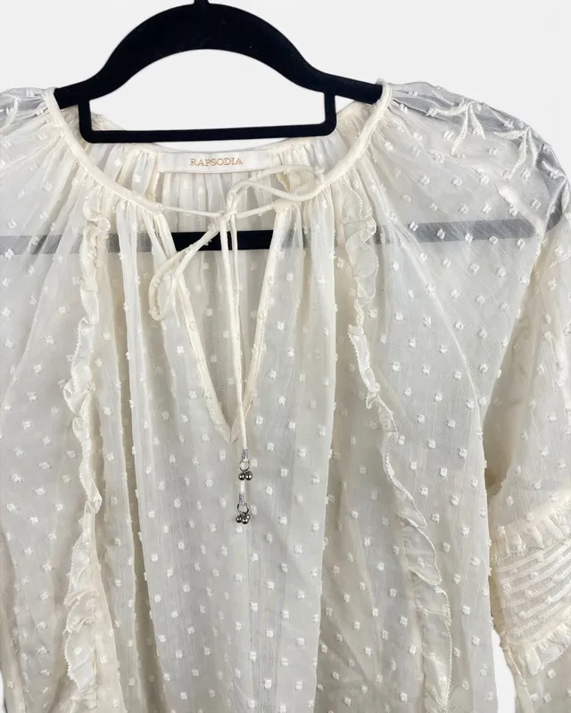 Blusa cruda rapsodia