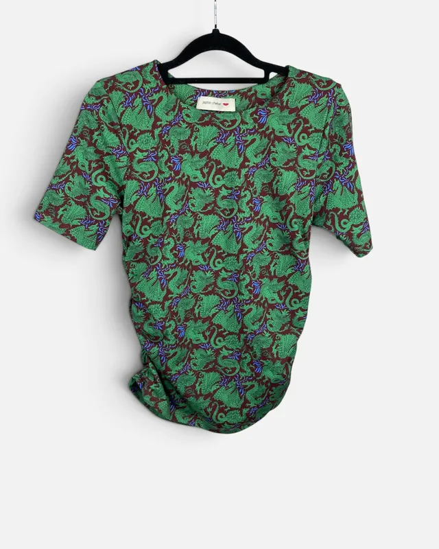 Remera verde jazmin chebar