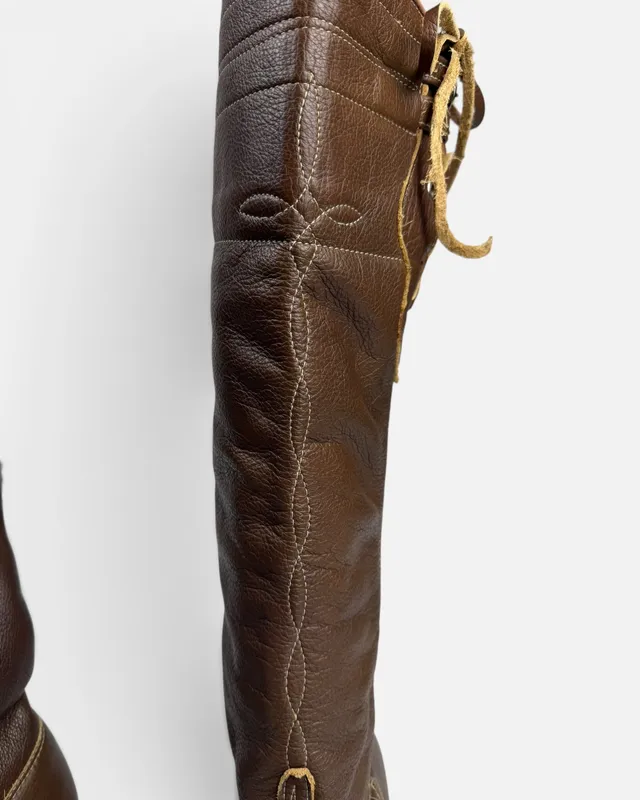 Botas marrones bagual