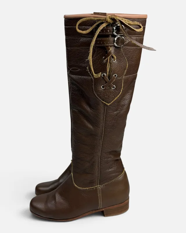 Botas marrones bagual