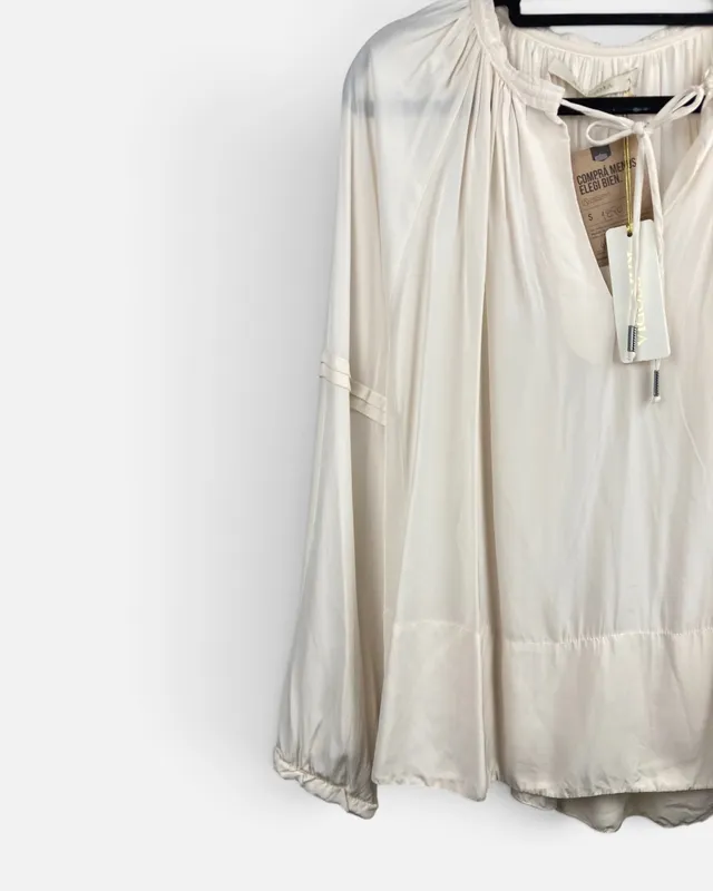 Blusa beige rapsodia