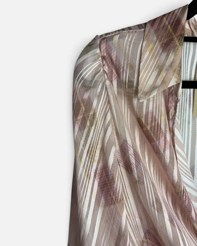 Blusa gasa cruzada ZARA