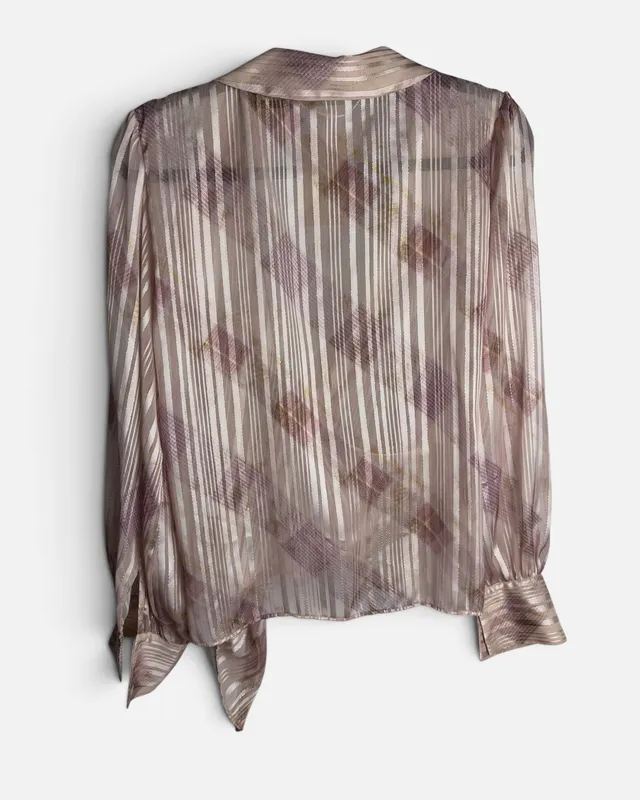 Blusa gasa cruzada ZARA
