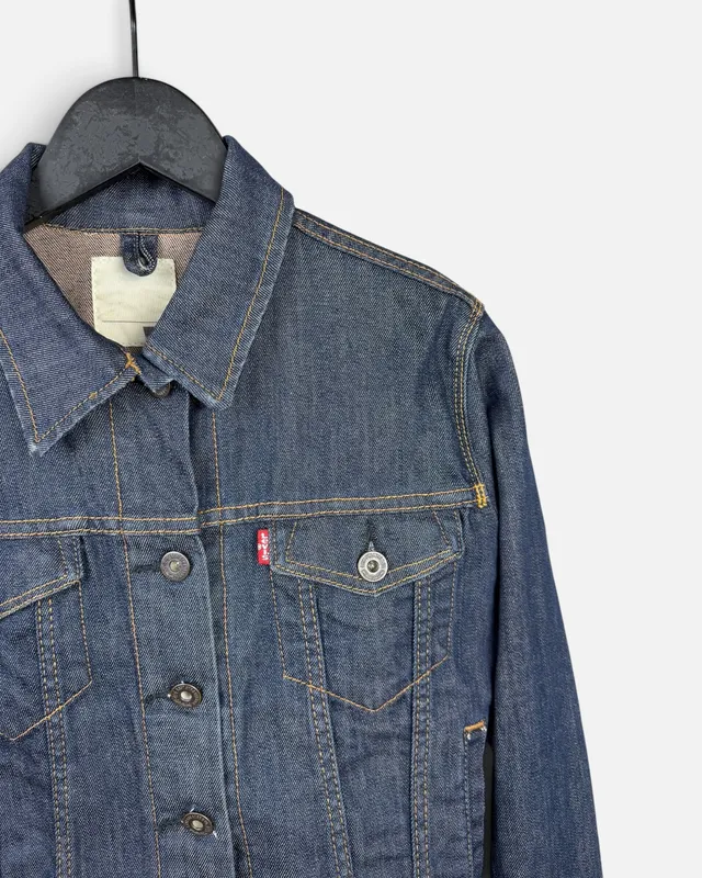 Campera de jean azul levis