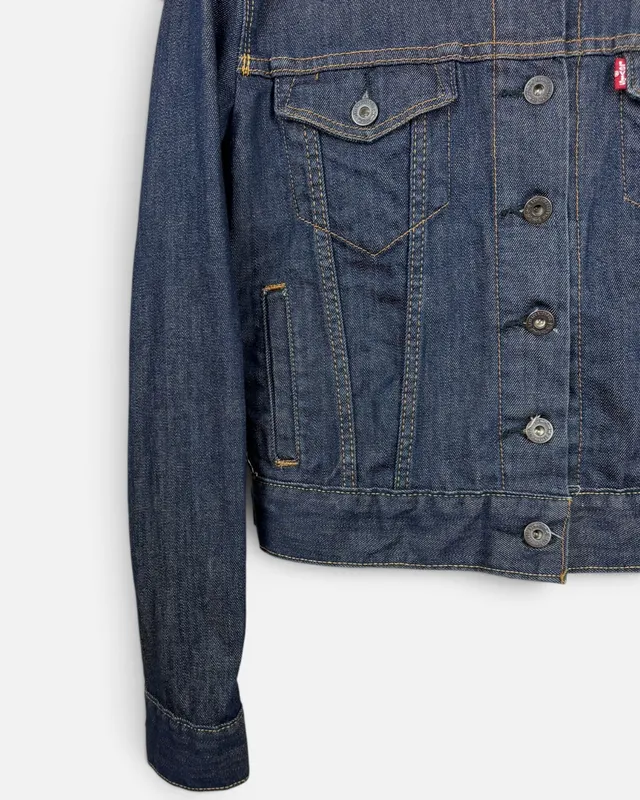 Campera de jean azul levis