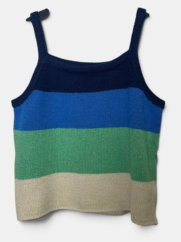 Musculosa teija rayada indian