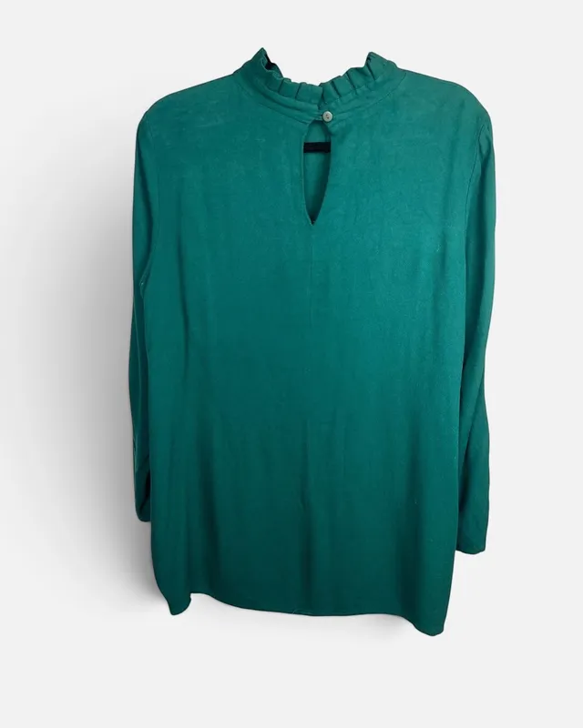 Blusa verde rotunda
