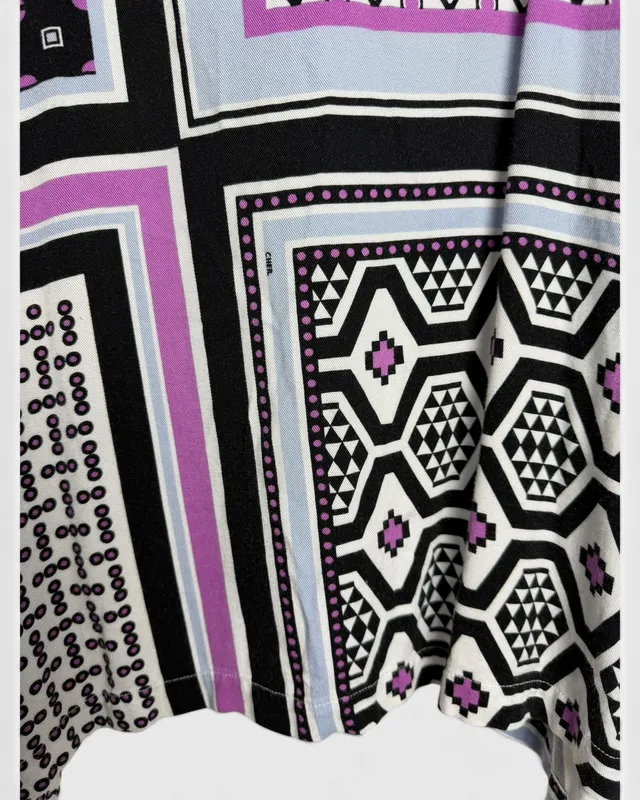 Camisa estampada cher