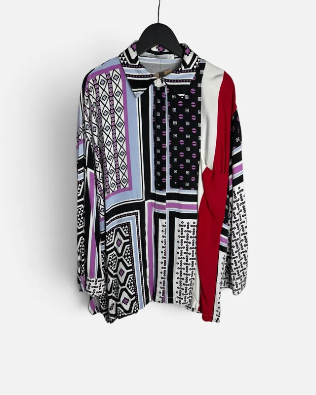 Camisa estampada cher