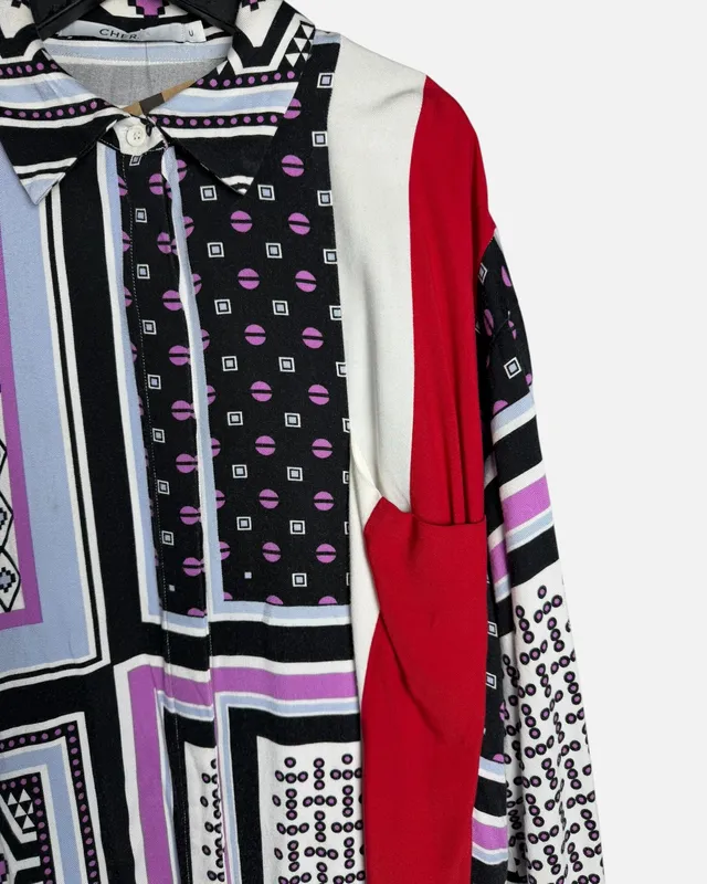 Camisa estampada cher