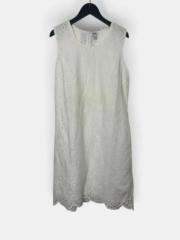 Vestido corto broderie lolita