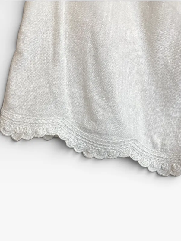 Short blanco zara