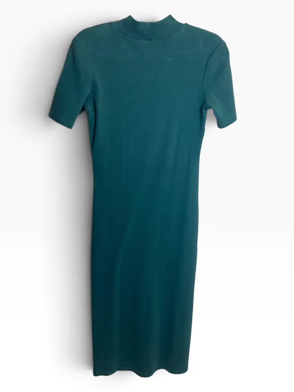 Vestido verde zara