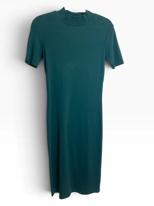 Vestido verde zara