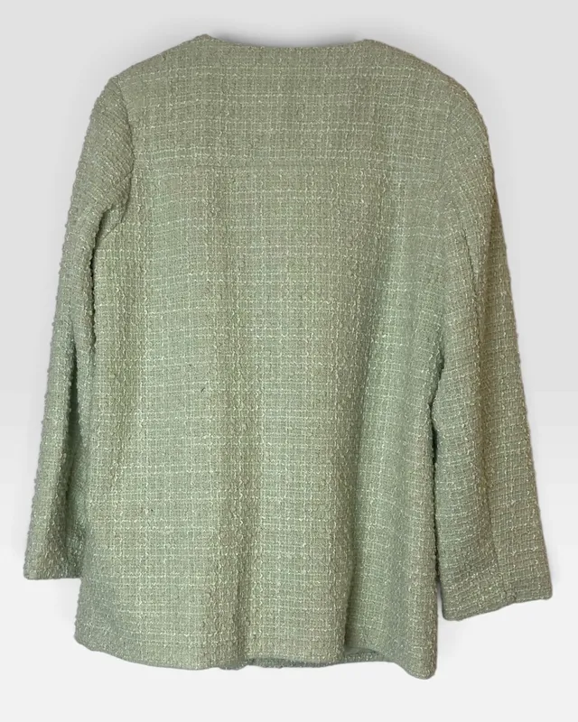 Chaqueta verde agua h&m