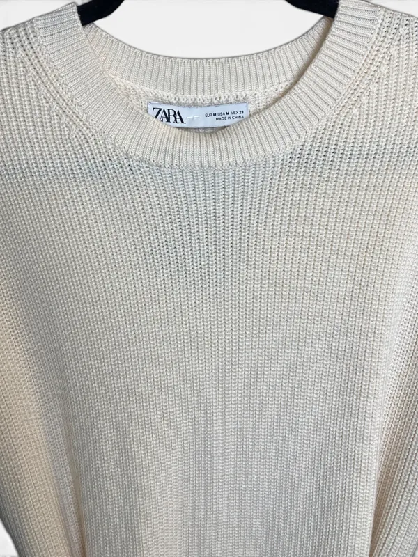 Vestido blanco zara