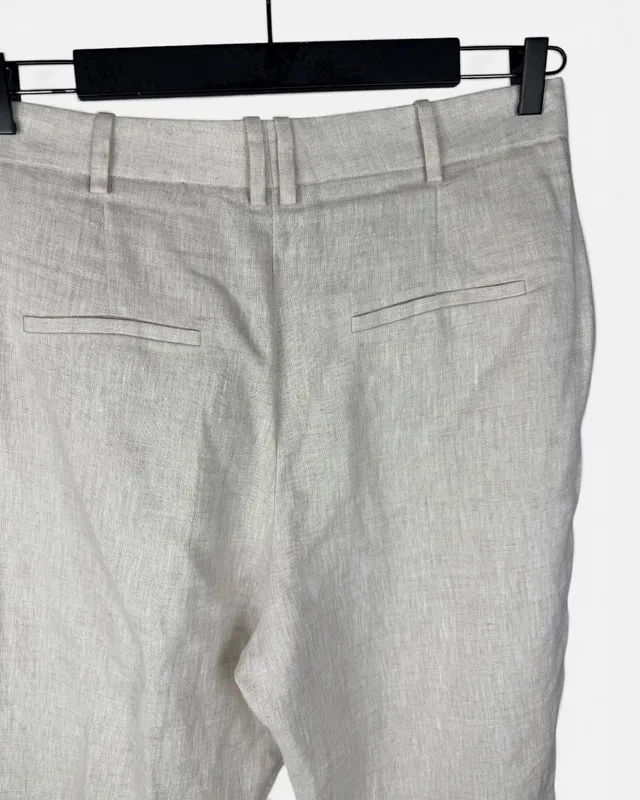 Pantalon beige mango