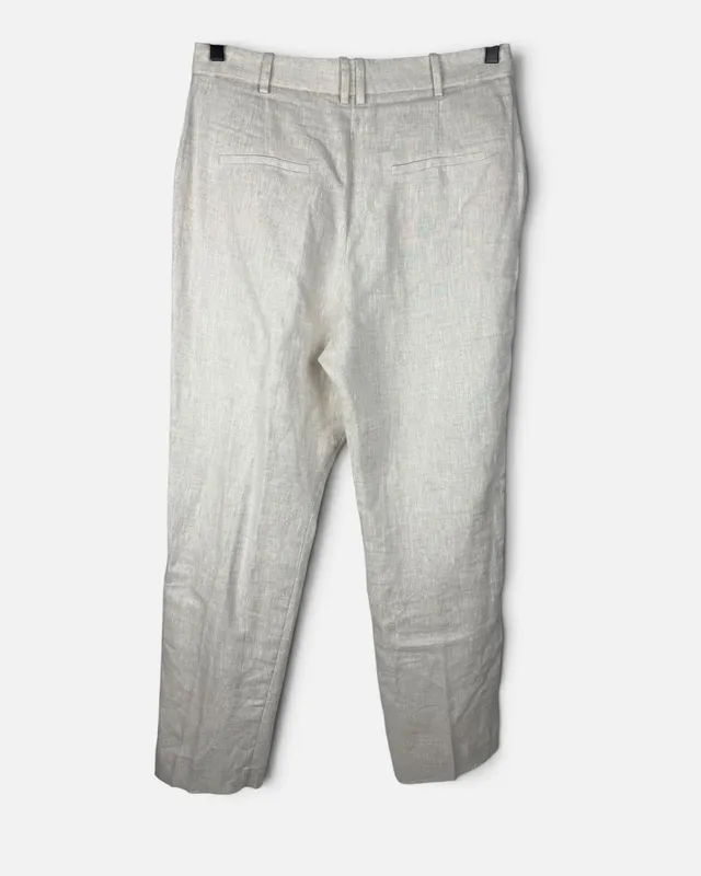 Pantalon beige mango