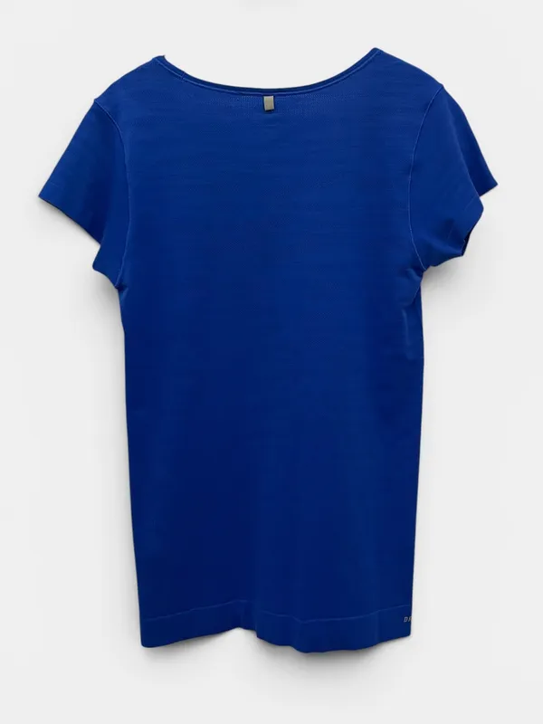 Remera deportiva azul microfibra nike
