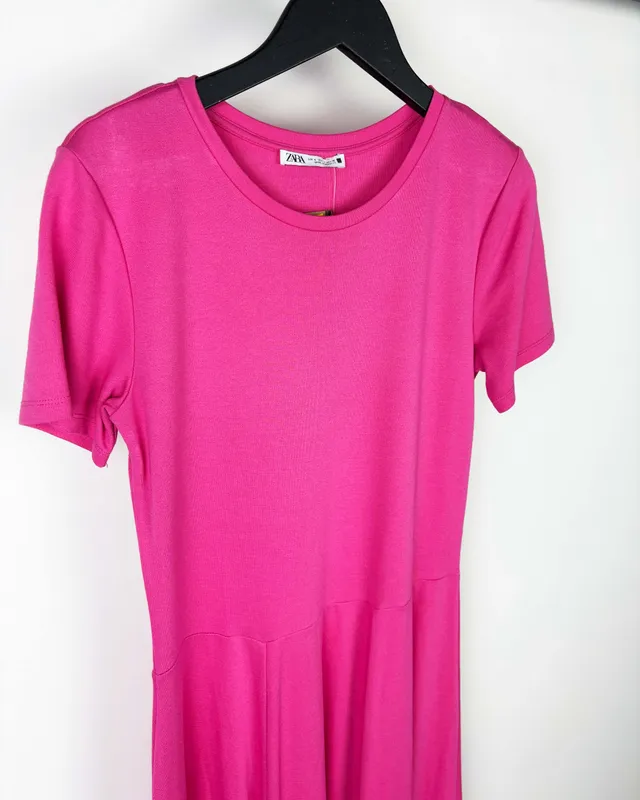 Vestido algodon  zara 