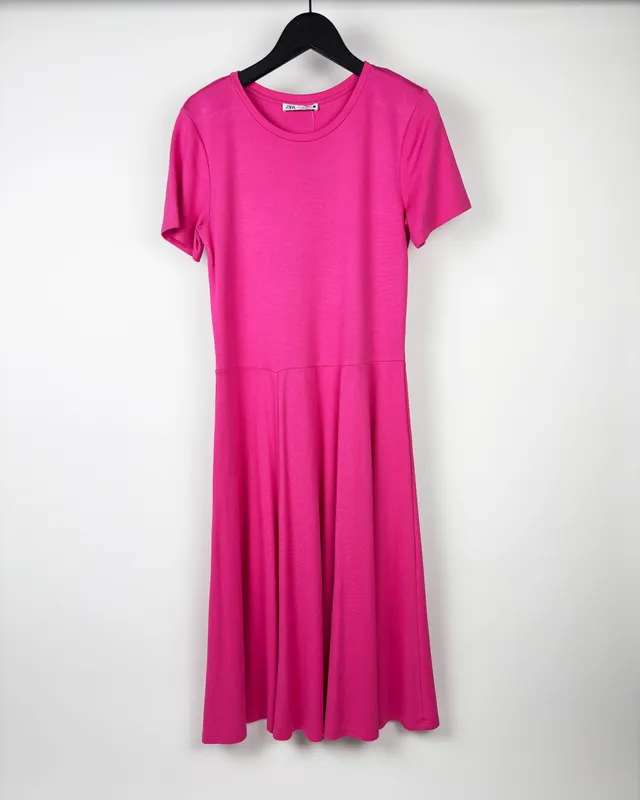 Vestido algodon  zara 