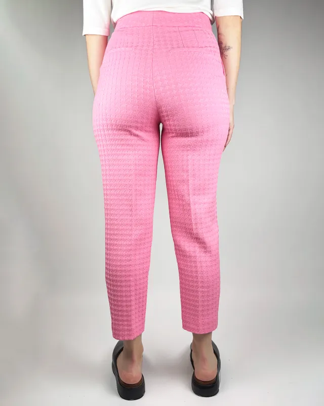 Pantalon de vestir rosado zara 