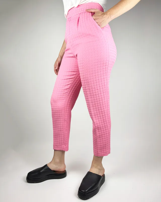 Pantalon de vestir rosado zara 