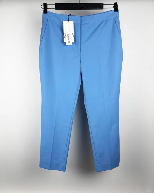 Pantalón de vestir celeste zara 