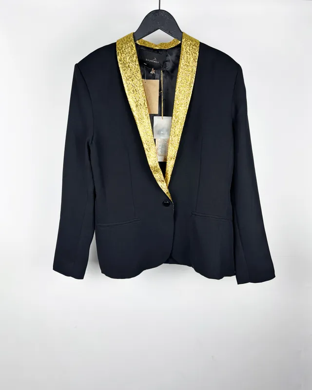 Blazer negro  rapsodia