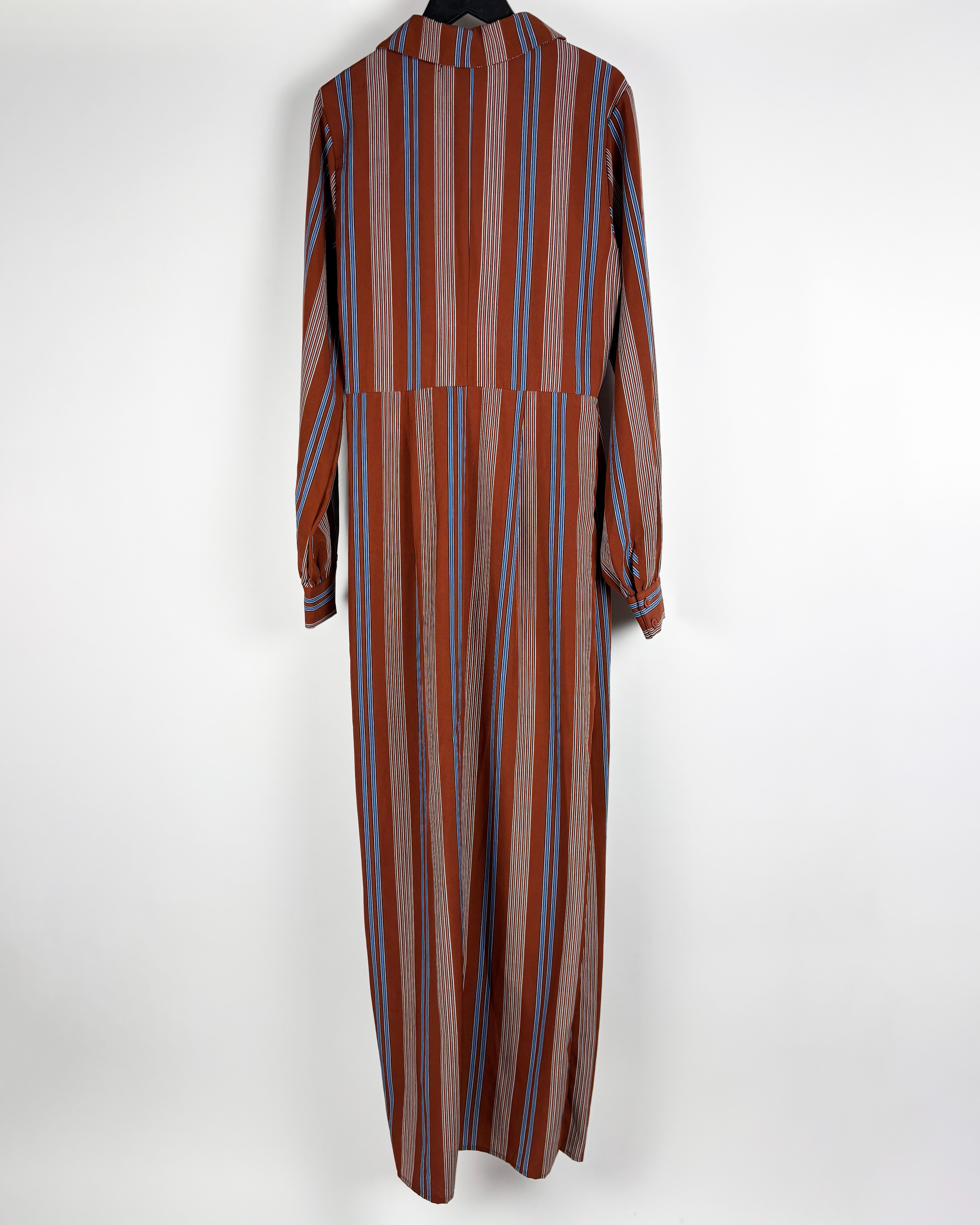 Vestido ml rayado saura