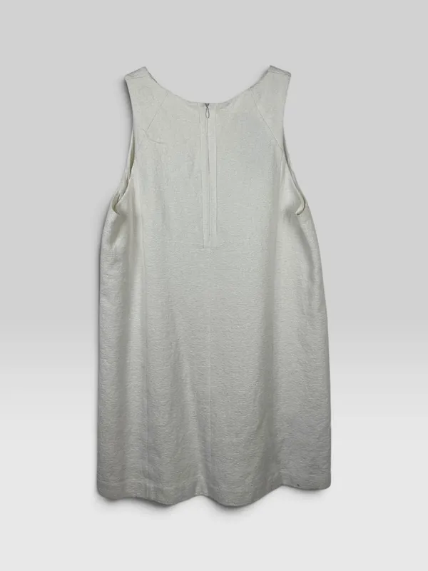 Vestido corto tejido mango