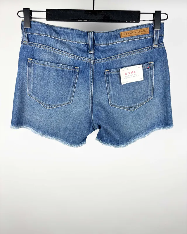 Short de jean azul tommy
