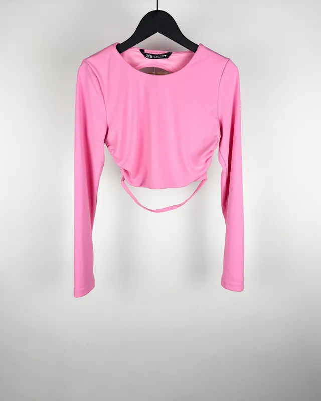 Top fucsia ml zara