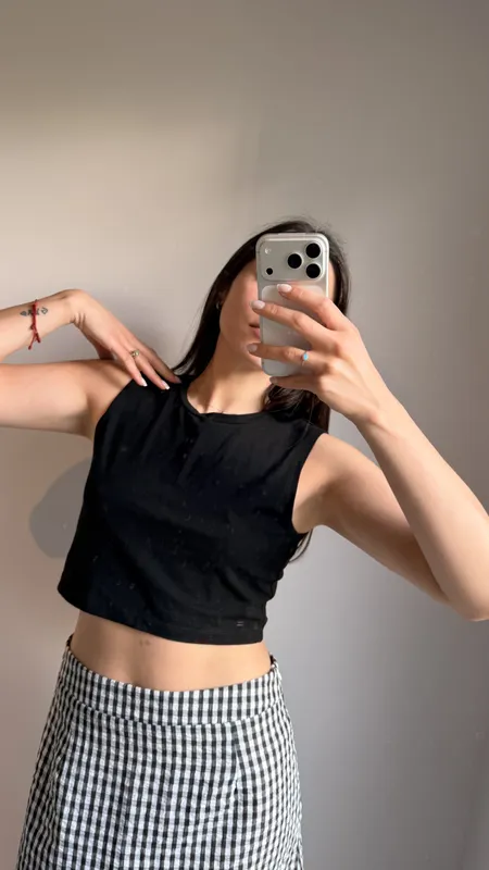 Top musculosa indian basica talle m