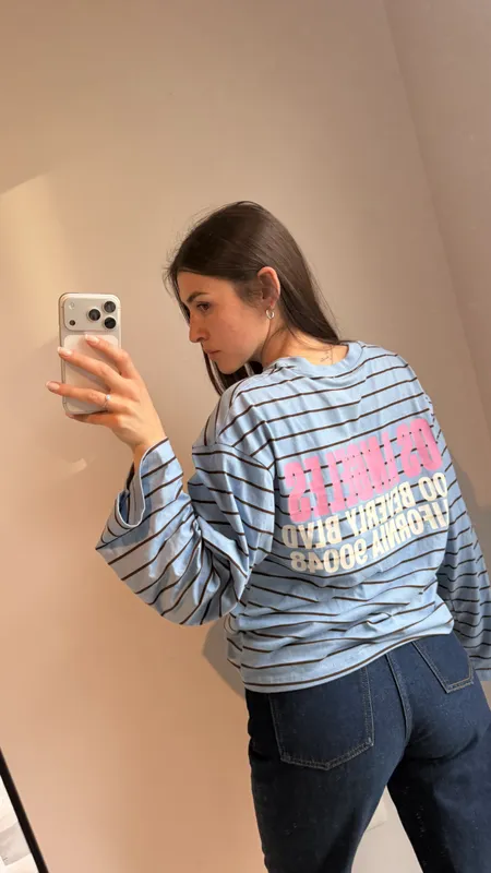 Remera a rayas zara talle s