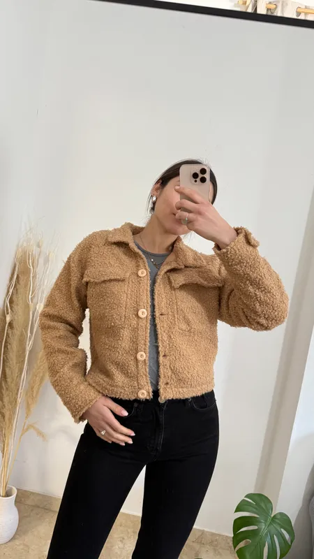 Chaqueta peluchito talle m
