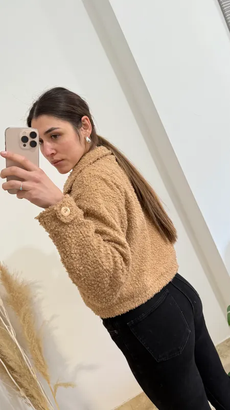 Chaqueta peluchito talle m
